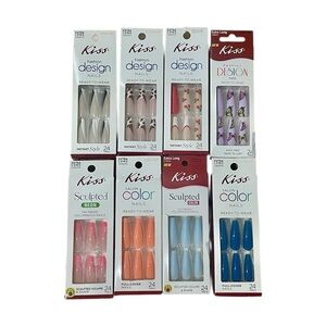 Kiss Glue-On Nails - CHOOSE YOUR DESIGN- $8 Each or 2 for $13